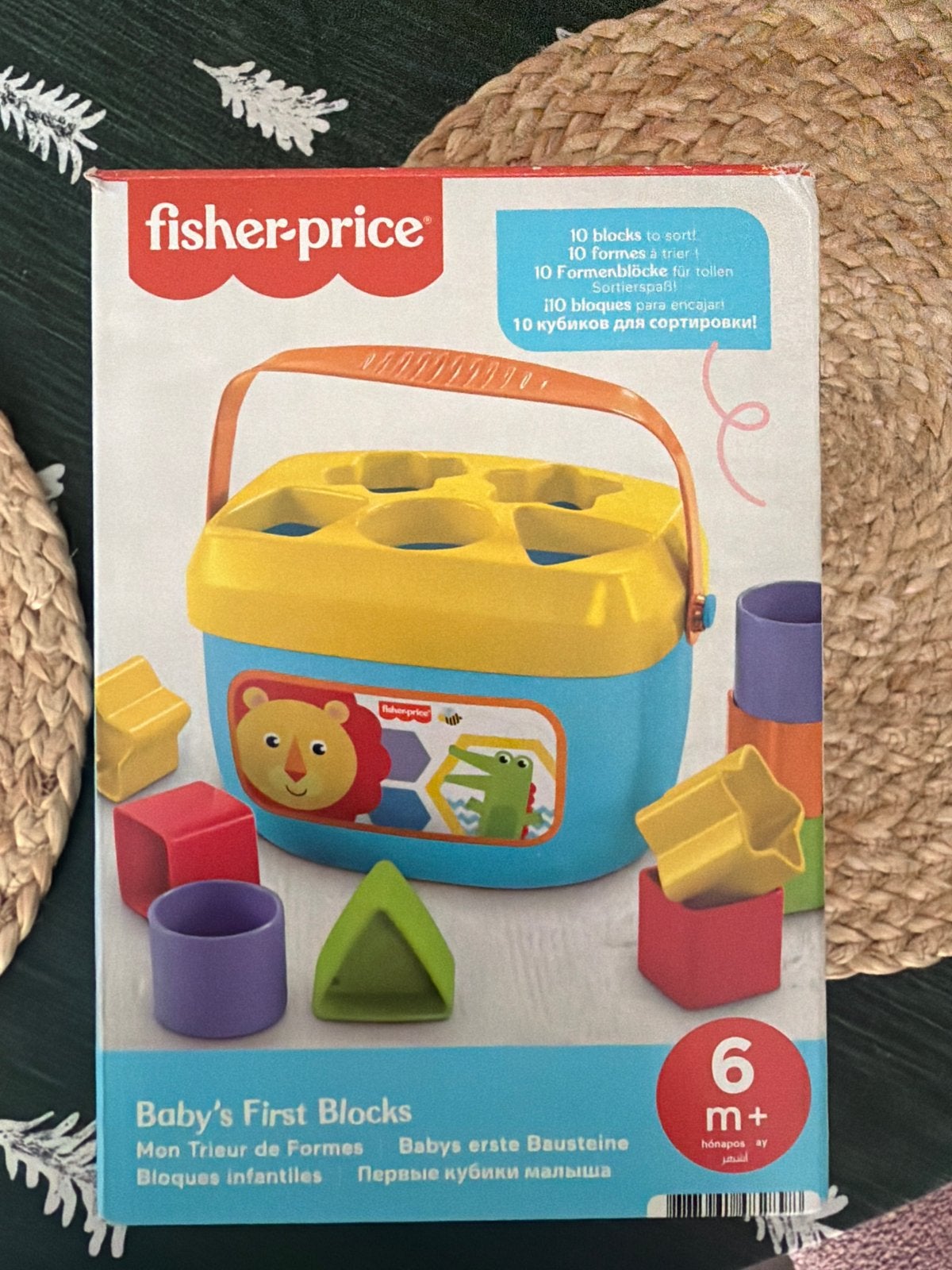 Fisher-Price Baby's First Blocks Vormenstoof, Kinderen en Baby's, Ophalen of Verzenden, Zo goed als nieuw, Speelset