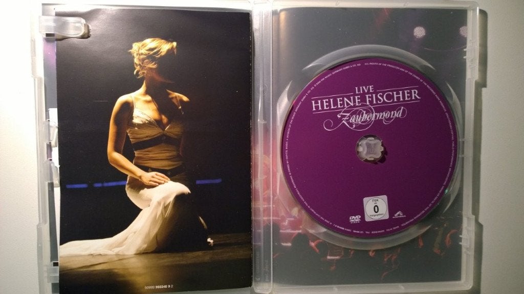 Helene Fischer - Zaubermond Live (DVD), Alle leeftijden, Ophalen of Verzenden, Zo goed als nieuw, Concert