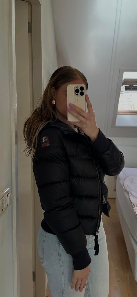 Parajumpers dames Jas Zwart, XS, Kleding | Dames, Jassen | Winter, Ophalen of Verzenden, Zo goed als nieuw, Maat 34 (XS) of kleiner