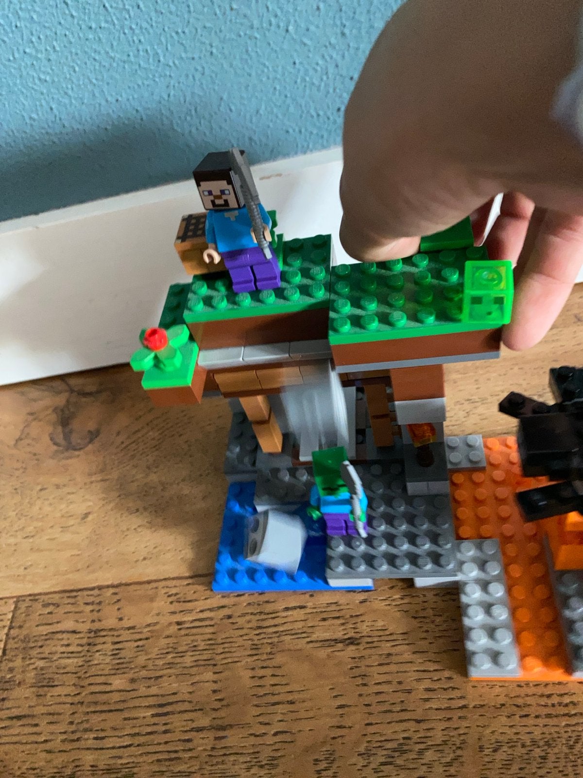 LEGO Minecraft 21166 De 'Verlaten' Mijn, Ophalen of Verzenden, Zo goed als nieuw, Overige merken