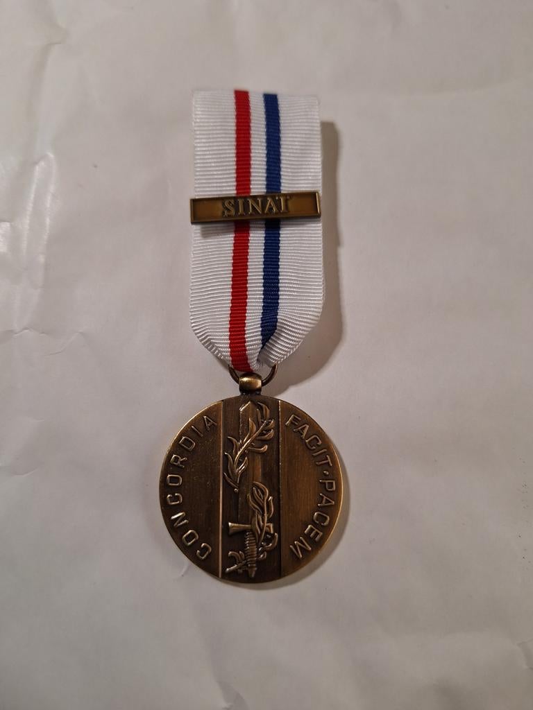 Medaille mnv2 sinai, Verzenden, Landmacht, Lintje, Medaille of Wings