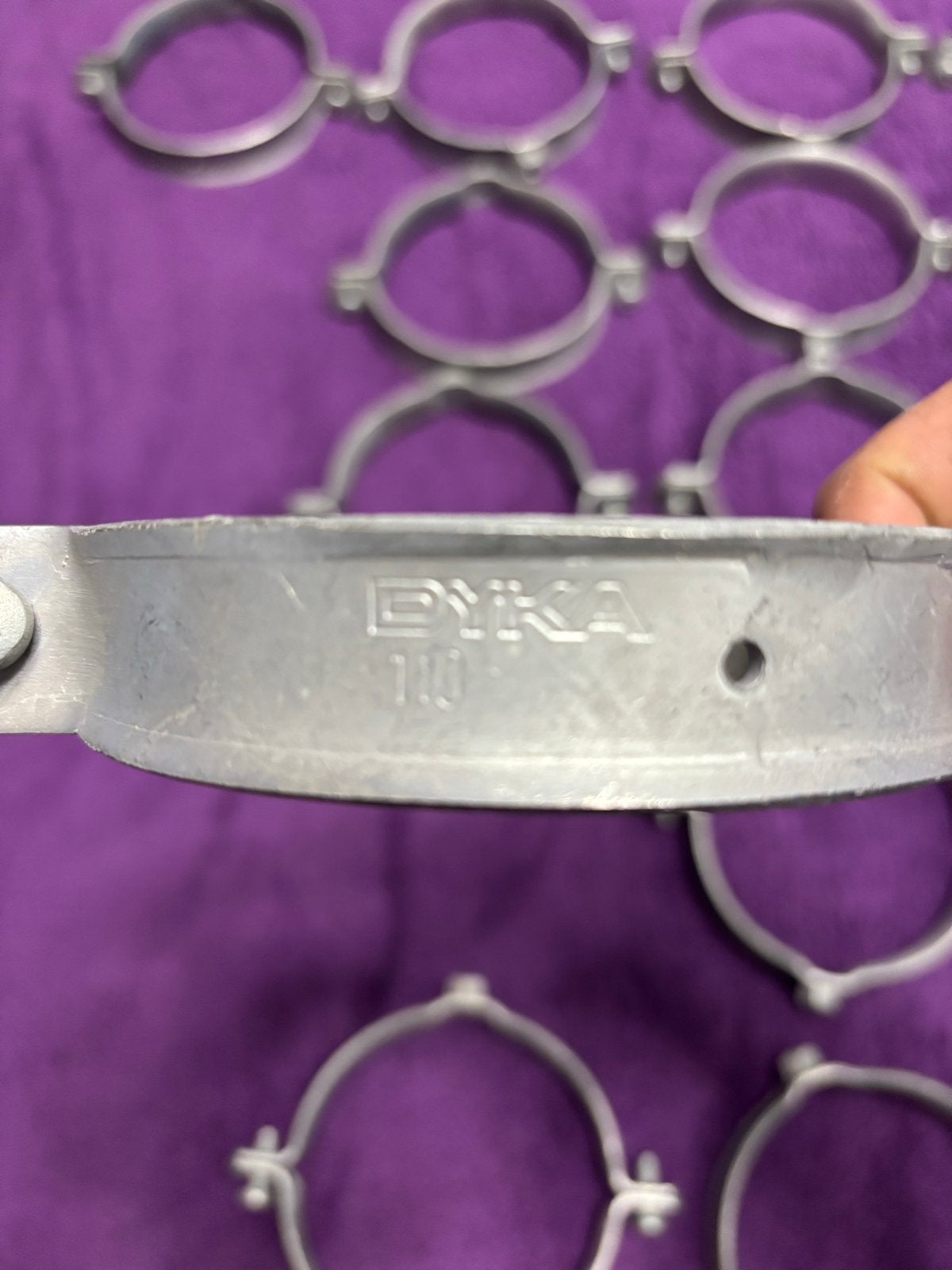 DYKA 110mm buisklemmen - 16 stuks, Ophalen of Verzenden, Gebruikt, 100 tot 250 mm, Overige typen