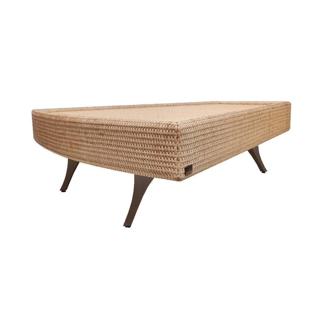 Prachtig vintage Pierantonio Bonacina dssign bijzettafel, Ophalen, Gebruikt, Beige, Overige materialen