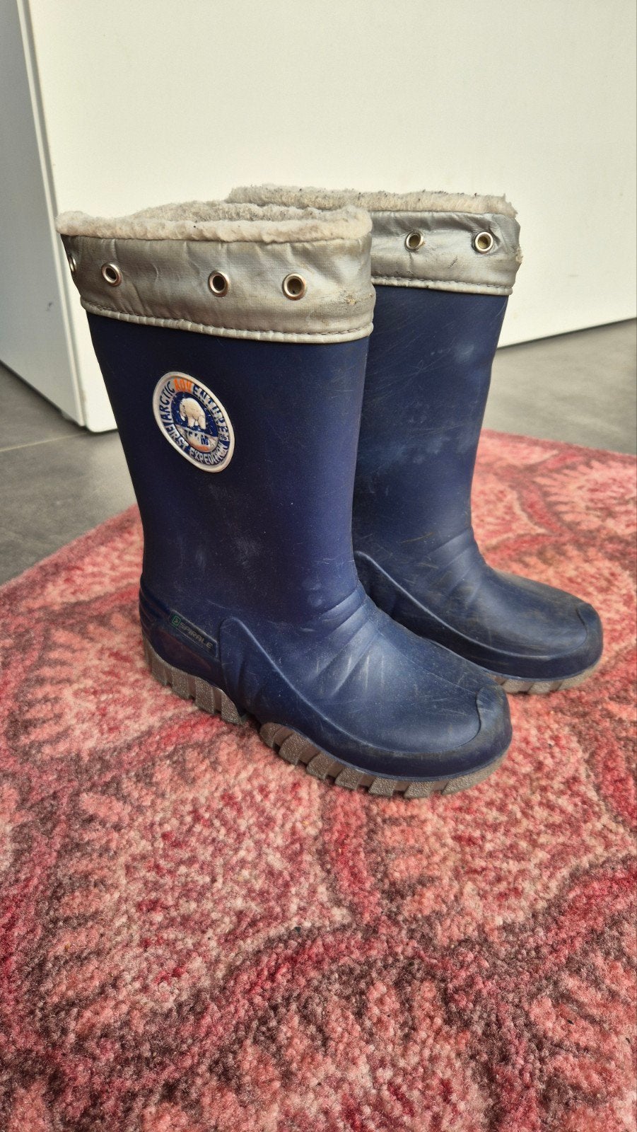 Laarzen maat 30 – blauw – warm gevoerd, Jongen of Meisje, Ophalen of Verzenden, Spirale, Laarzen