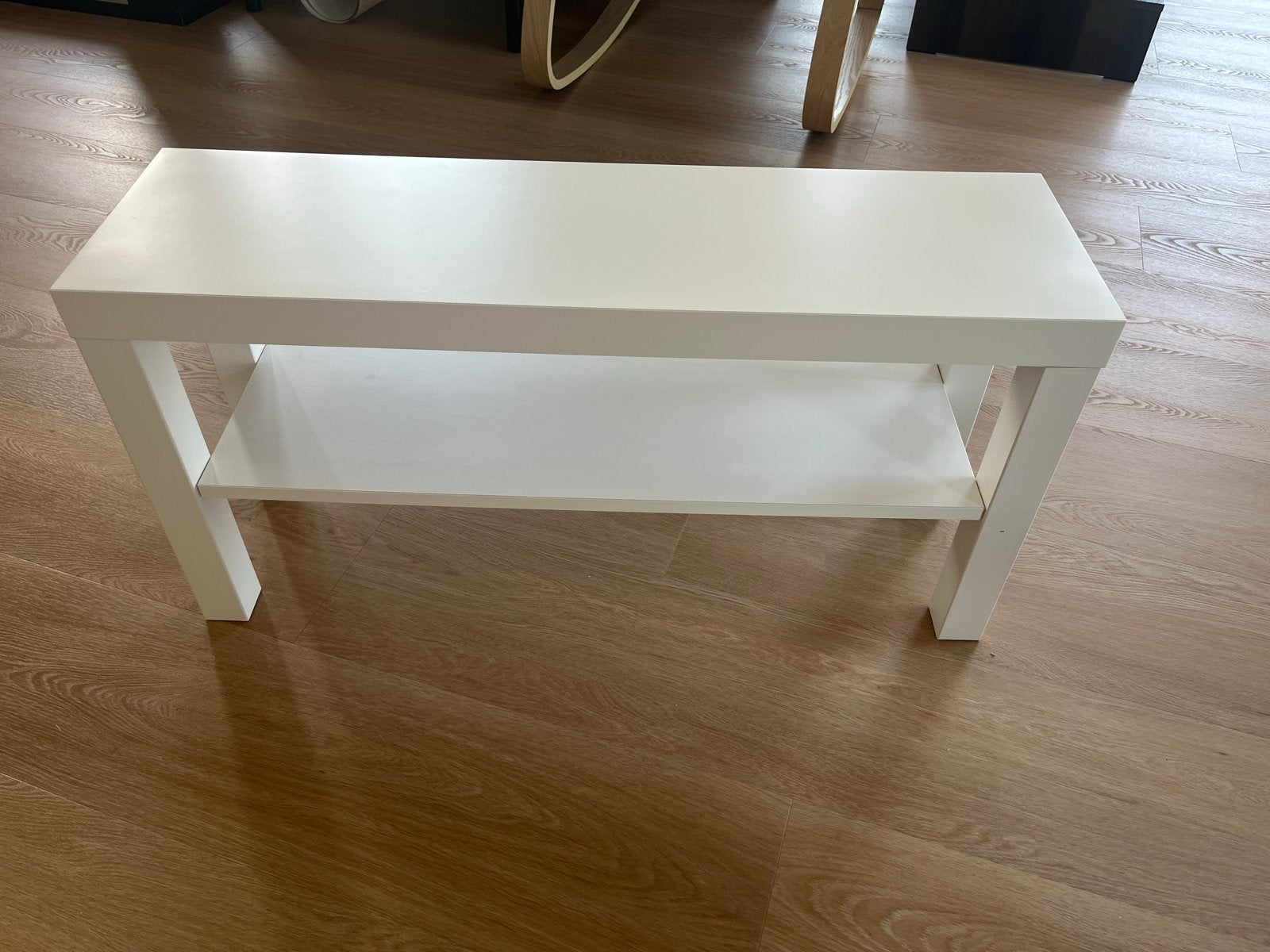 Ikea LACK TV-meubel wit, Ophalen, Gebruikt, 50 tot 100 cm, Minder dan 100 cm
