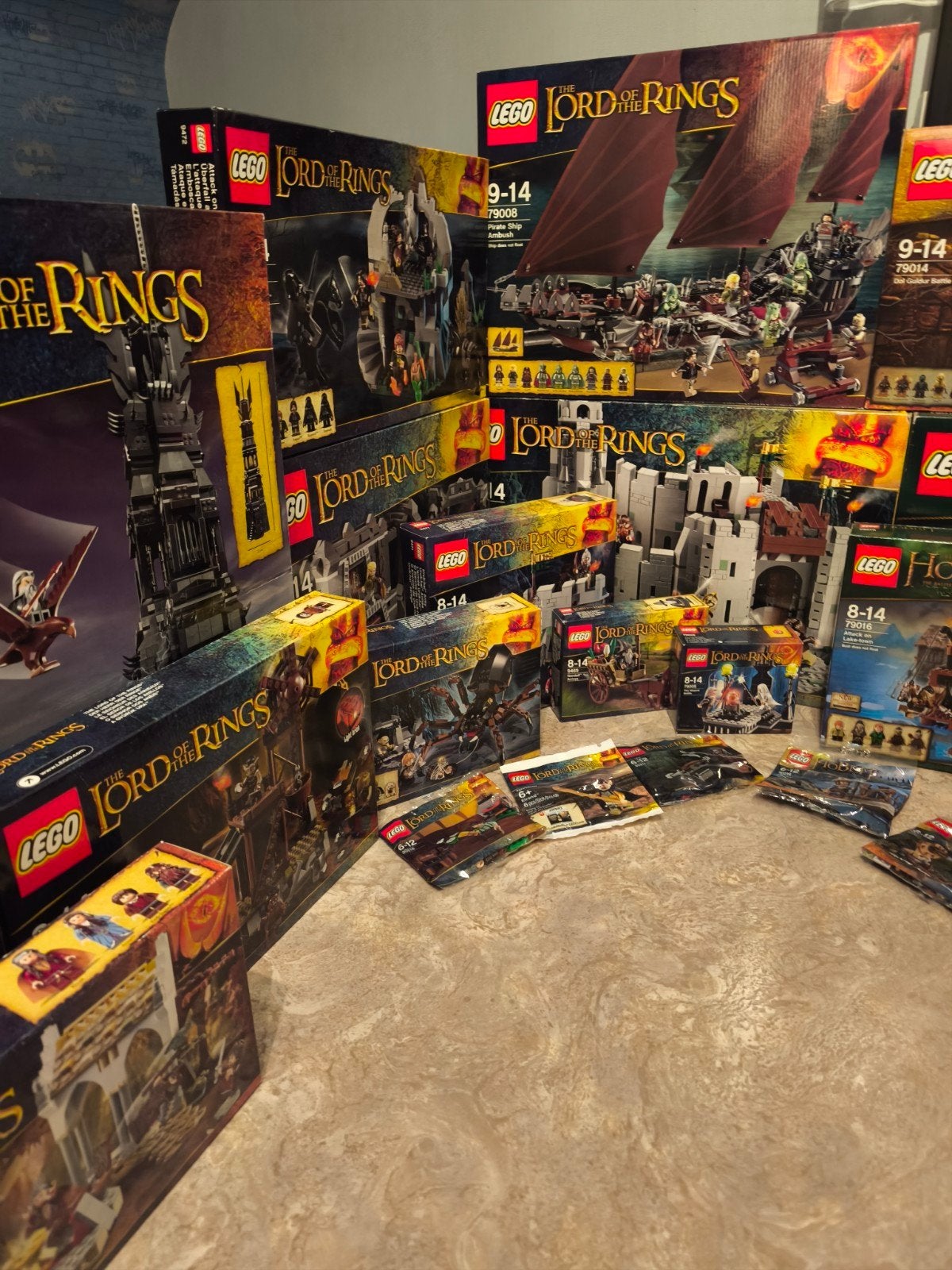 Lego Lord of the rings & The Hobbit Collectie Lot NIEUW, Overige thema's, Lego, Nieuw, Ophalen of Verzenden