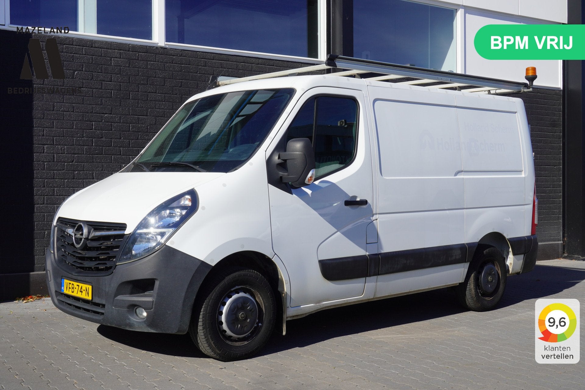 Opel Movano 2.3 Turbo L1H1 Automaat 150PK EURO 6 - Airco - N, Stof, Gebruikt, 4 cilinders, 150 pk