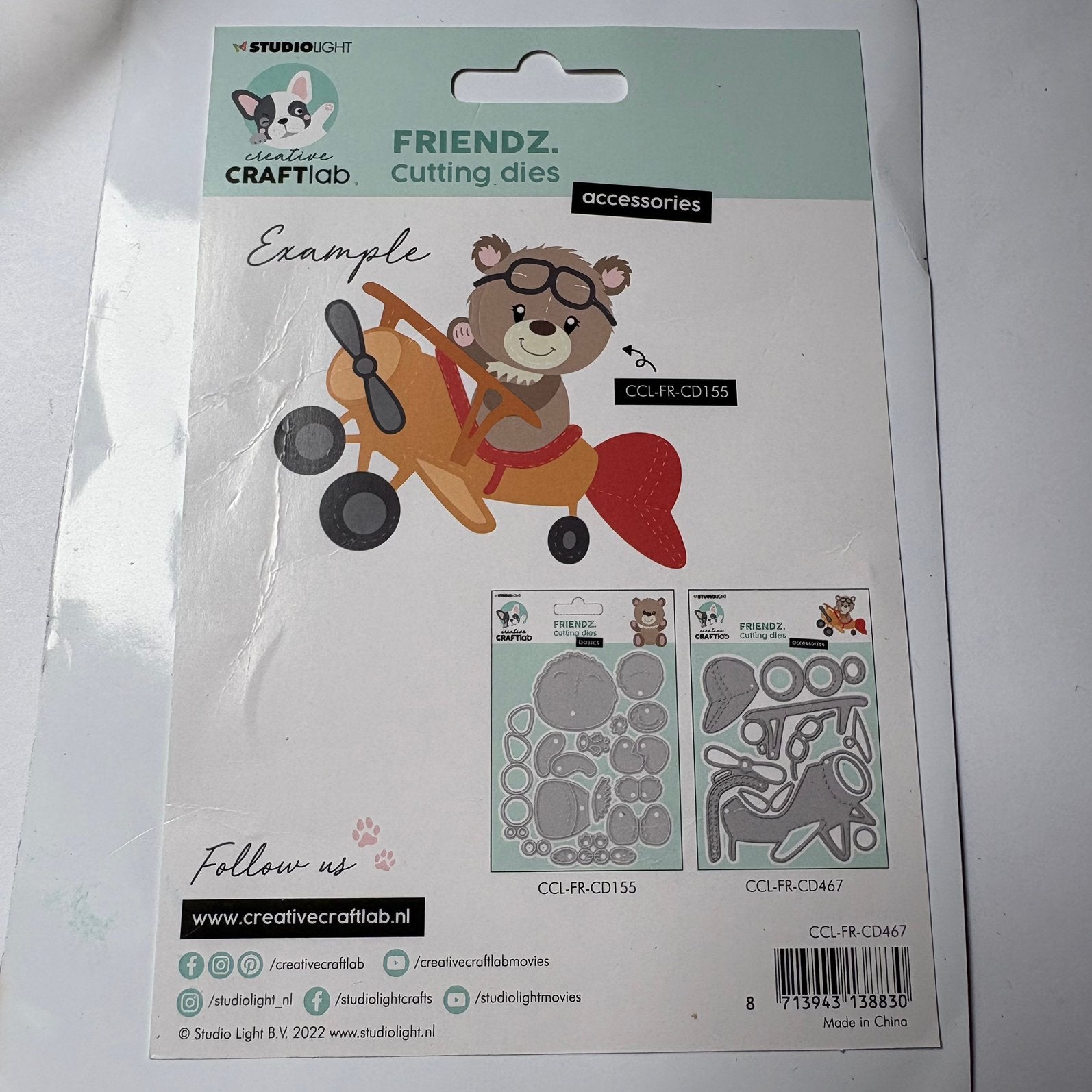 Craftlab snijmal vliegtuig, Ophalen of Verzenden, Zo goed als nieuw, Overige thema's, Pons of Mal
