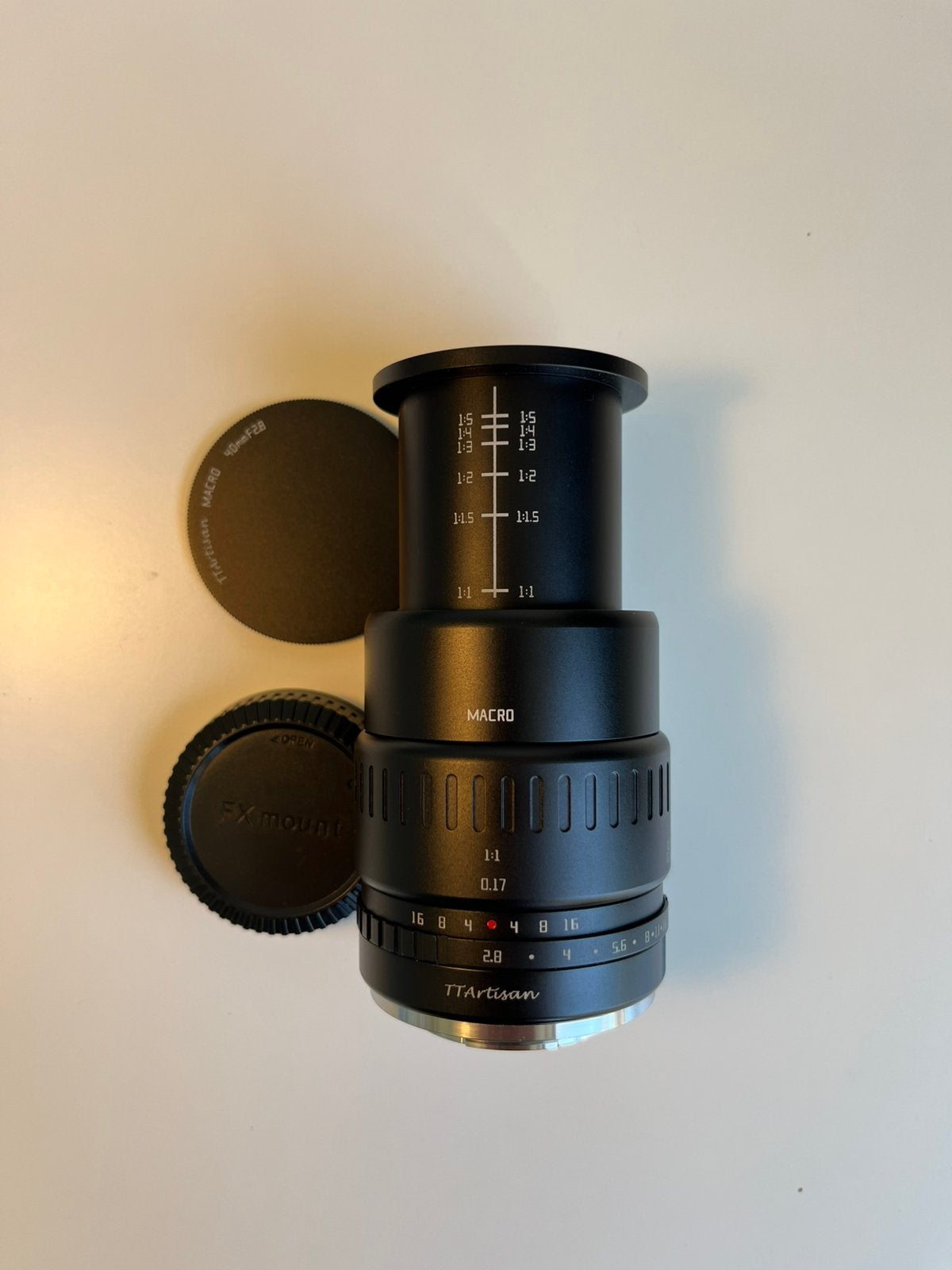 Ttartisan 40mm f2.8 macro Fuji X, Ophalen of Verzenden, Gebruikt, Overige typen