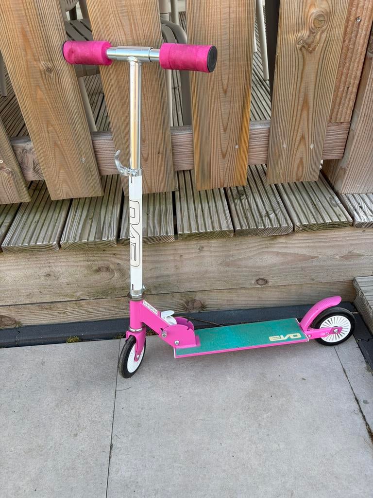 Step meisje tot ca 8 jaar, Fietsen en Brommers, Steps, Ophalen, Zo goed als nieuw, Gewone step
