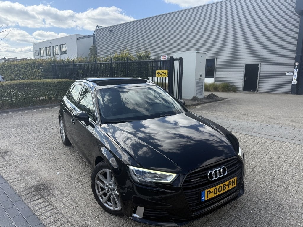 Audi A3 Sportback 2.0 TDI Stronic 184PK Quattro Pano B&O Ful, Auto's, Audi, Automaat, Euro 6, 4 cilinders, Zwart