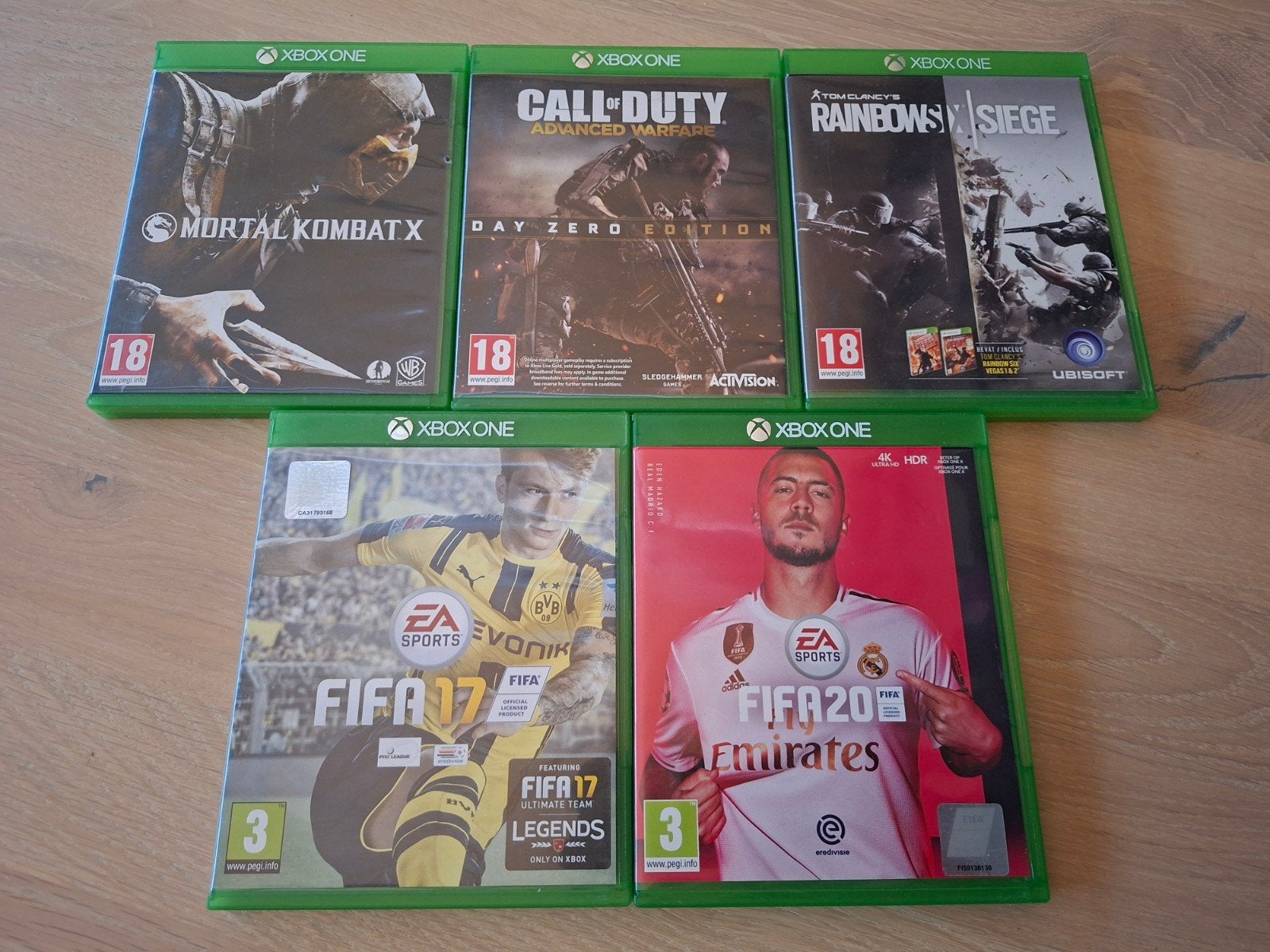 5 Xbox One games: Zo Goed Als Nieuw., Online, Vanaf 18 jaar, Ophalen of Verzenden, Zo goed als nieuw