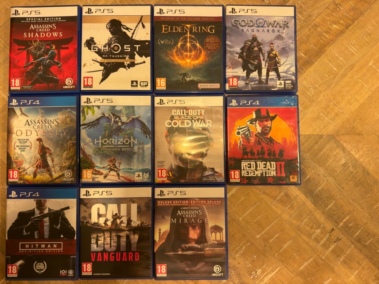 PS5/PS4 Games: Assassin's Creed, Elden Ring, God of War, Avontuur en Actie, Vanaf 18 jaar, 1 speler, Ophalen of Verzenden