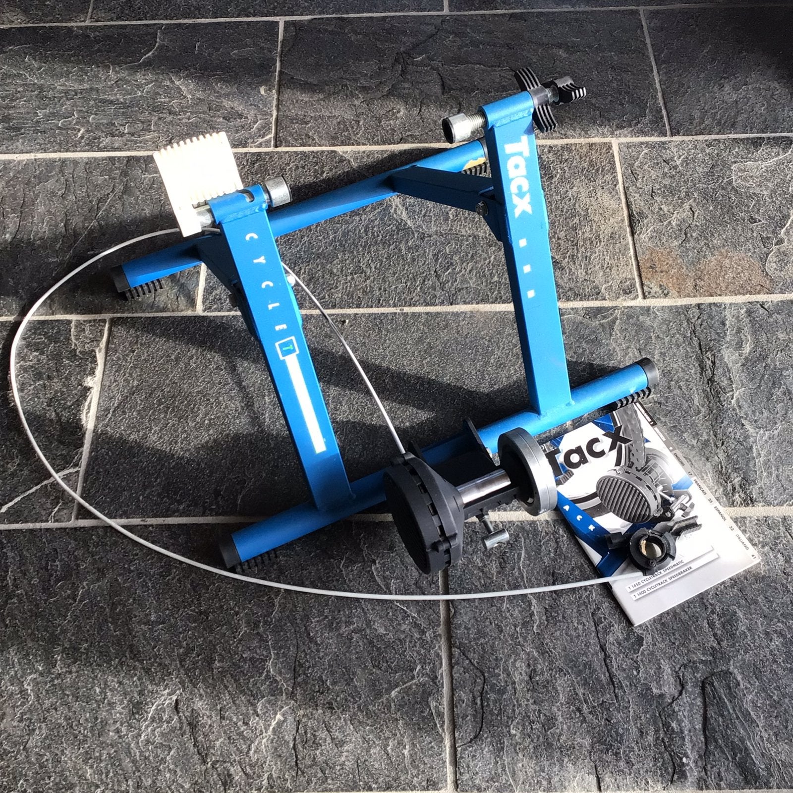 Tacx cycletrack fietstrainer, Fietsen en Brommers, Ophalen, Gebruikt