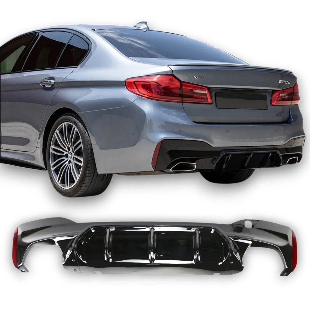 BMW G30 G31 M-Tech Diffuser Hoogglans Zwart 530320, Auto diversen, Ophalen of Verzenden