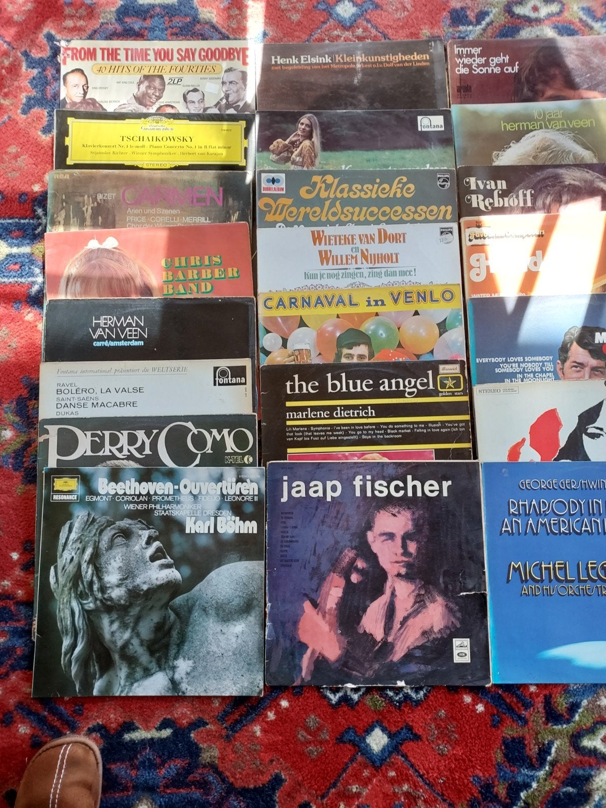 Diverse collectie vinylplaten - Pop, Rock, Klassiek, Ophalen, LP, Gebruikt, Overige genres