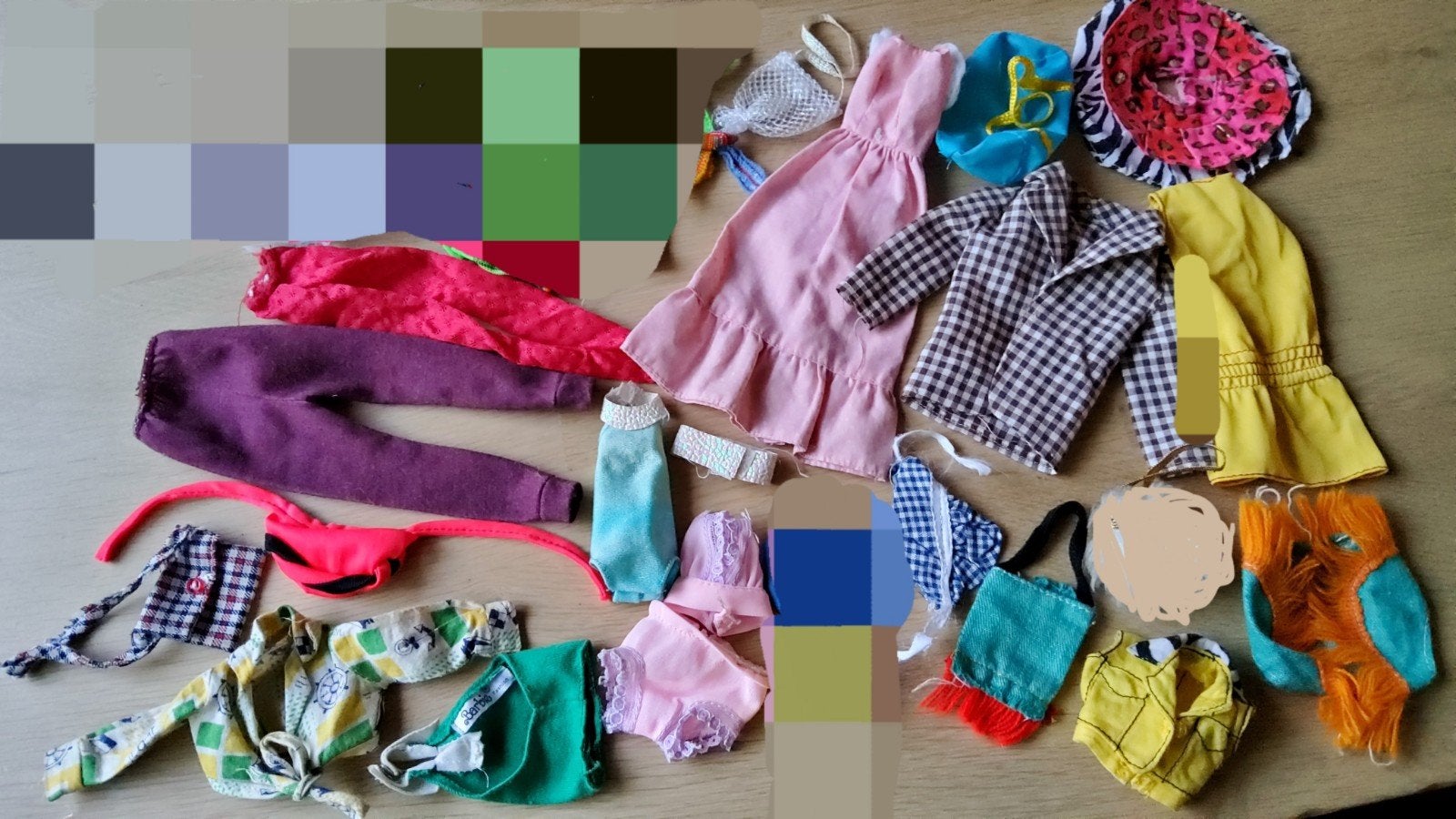 Vintage Barbie Mattel en Ken Sindy Fleur outfit tas lingerie, Verzamelen, Poppen, Ophalen of Verzenden, Fashion Doll