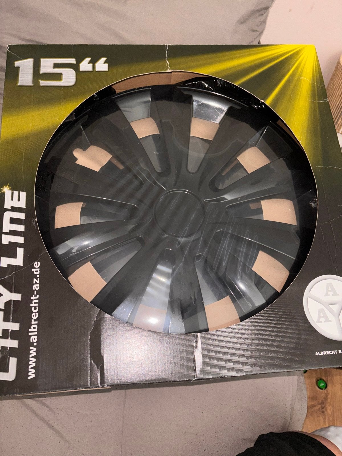 Nieuwe glanzend zwarte wieldoppen 15 inch, Auto diversen, Wieldoppen, Ophalen, Nieuw