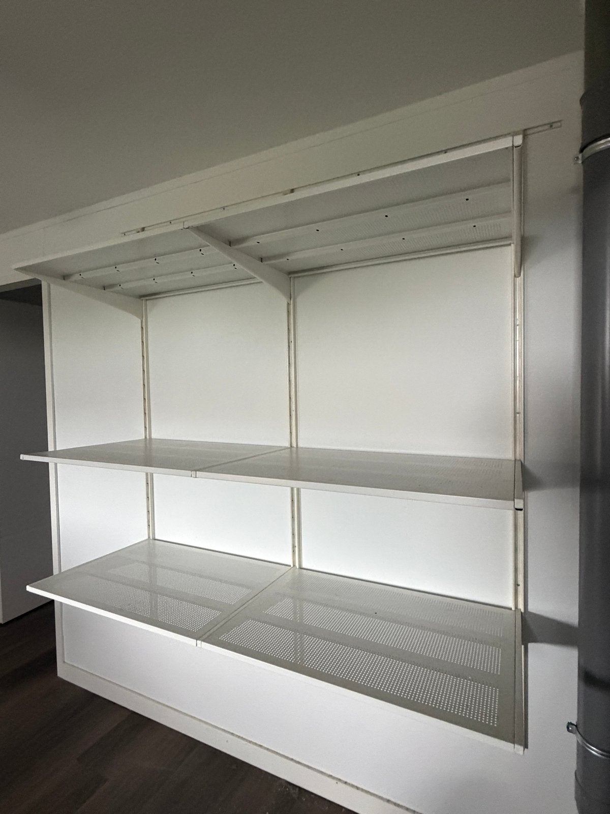 IKEA Algot Opbergsysteem compleet met 6 x 60cm diepe planken, Ophalen, Gebruikt