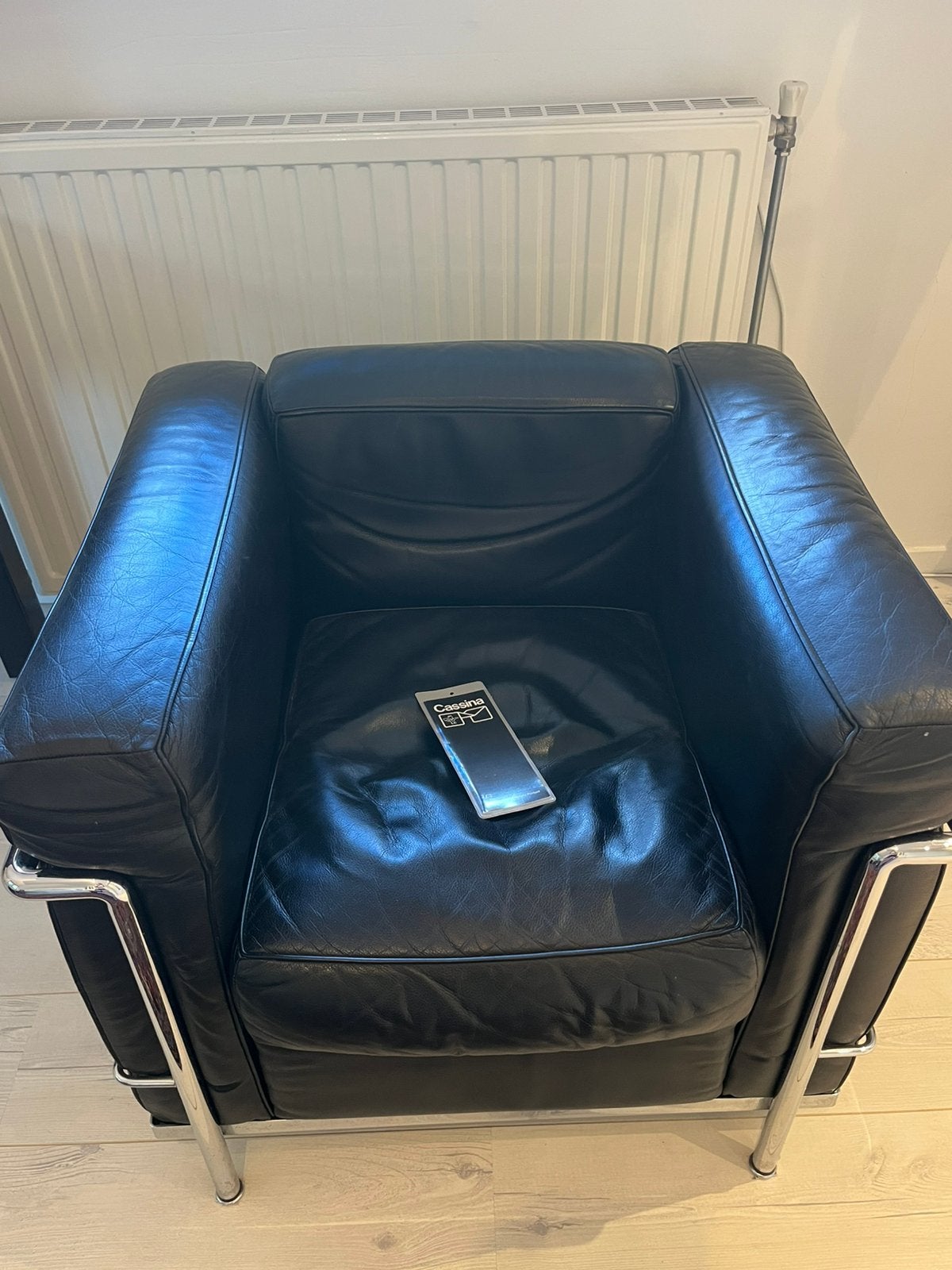 Cassina LC2 le Corbusier fauteuil, Ophalen of Verzenden, Gebruikt