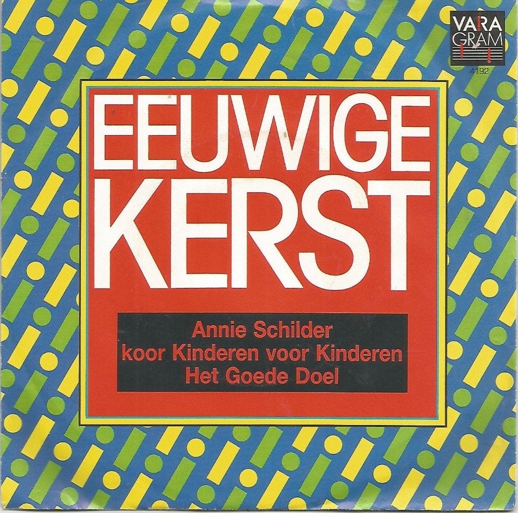 *Kerst * Annie Schilder en het Goede doel : Eeuwige Kerst, Fotohoes, 7 inch, Ophalen of Verzenden, Zo goed als nieuw