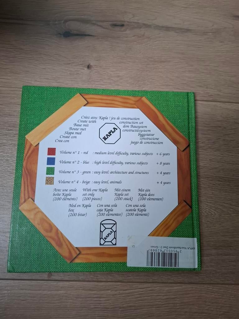 KAPLA Bouwboek Volume 3, Ophalen of Verzenden, Gebruikt, Bouwen