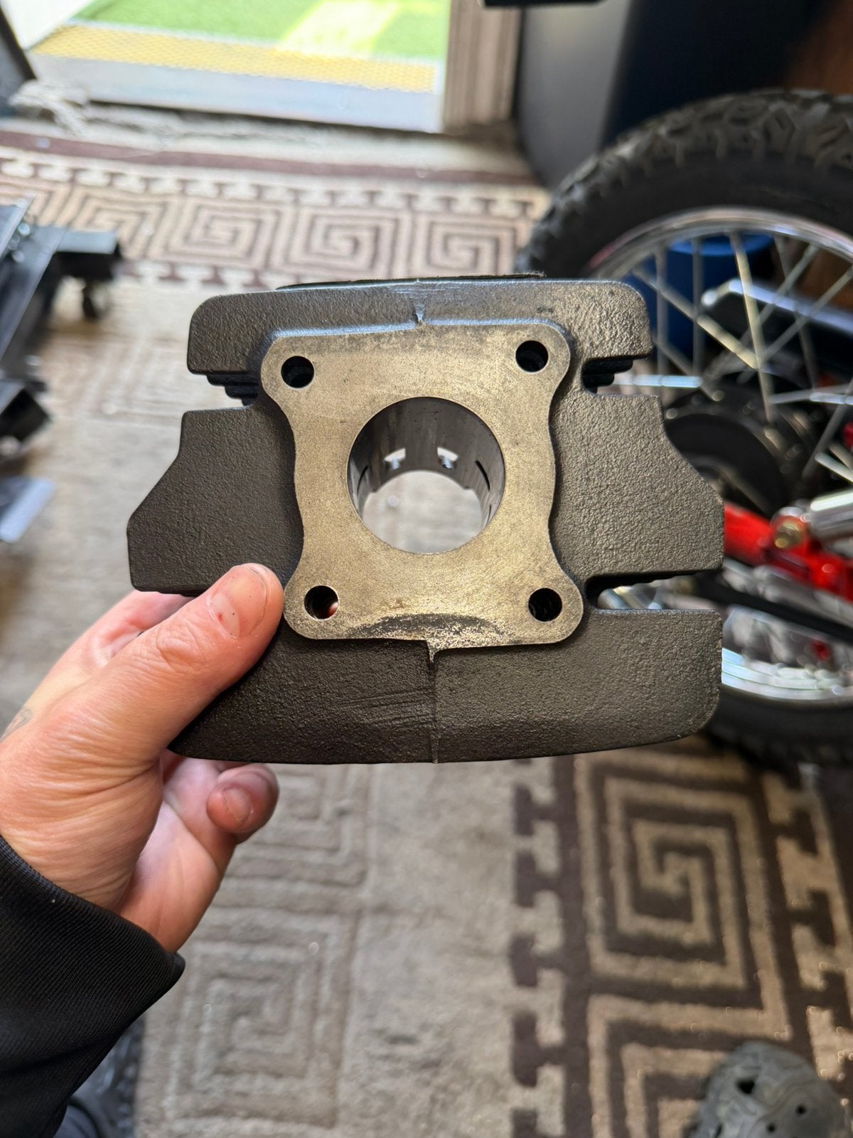Nos Honda hm166 g cil met werk, Ophalen of Verzenden, Gebruikt, Overige merken