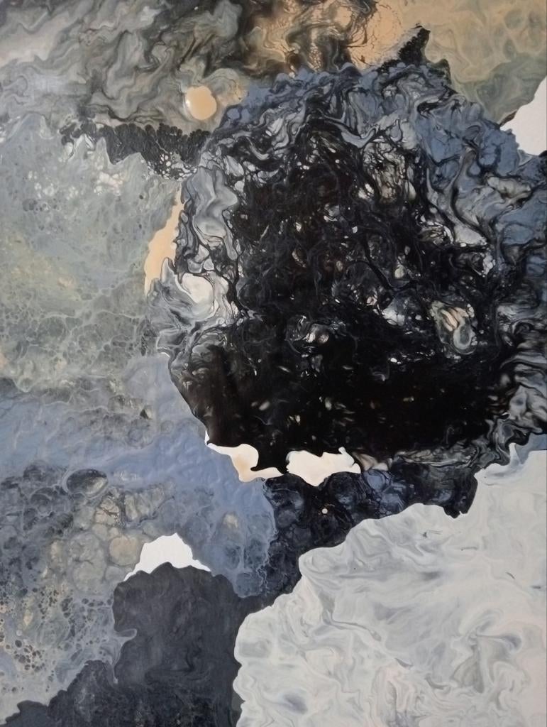 Abstracte Compositie ongesigneerd, Ophalen of Verzenden