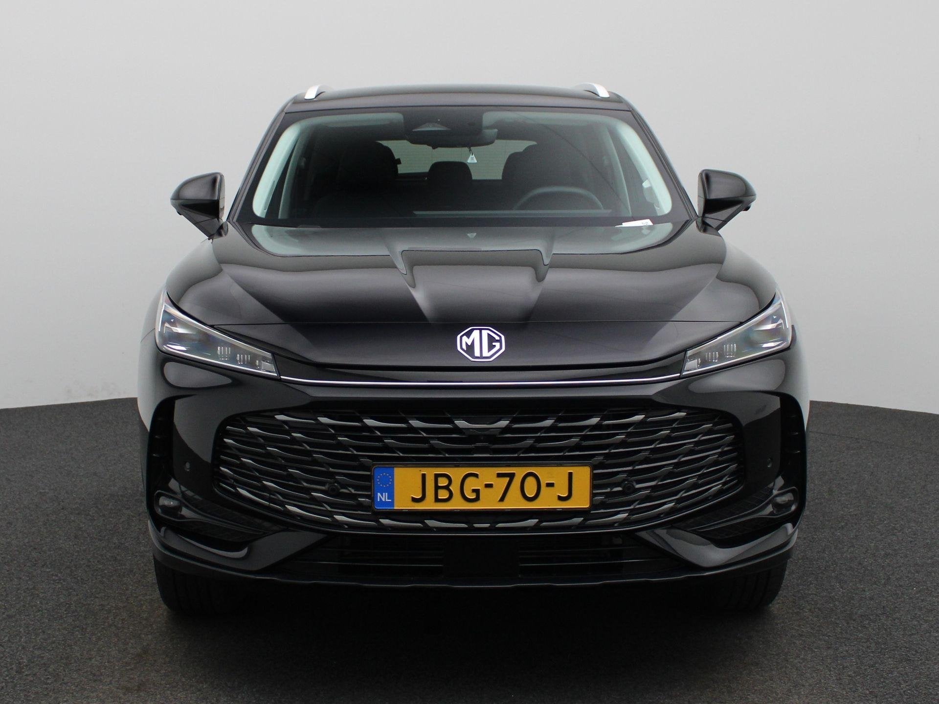 MG HS 1.5 PHEV 272pk Aut. Luxury, Auto's, 12 maanden, Stof, Gebruikt, 4 cilinders