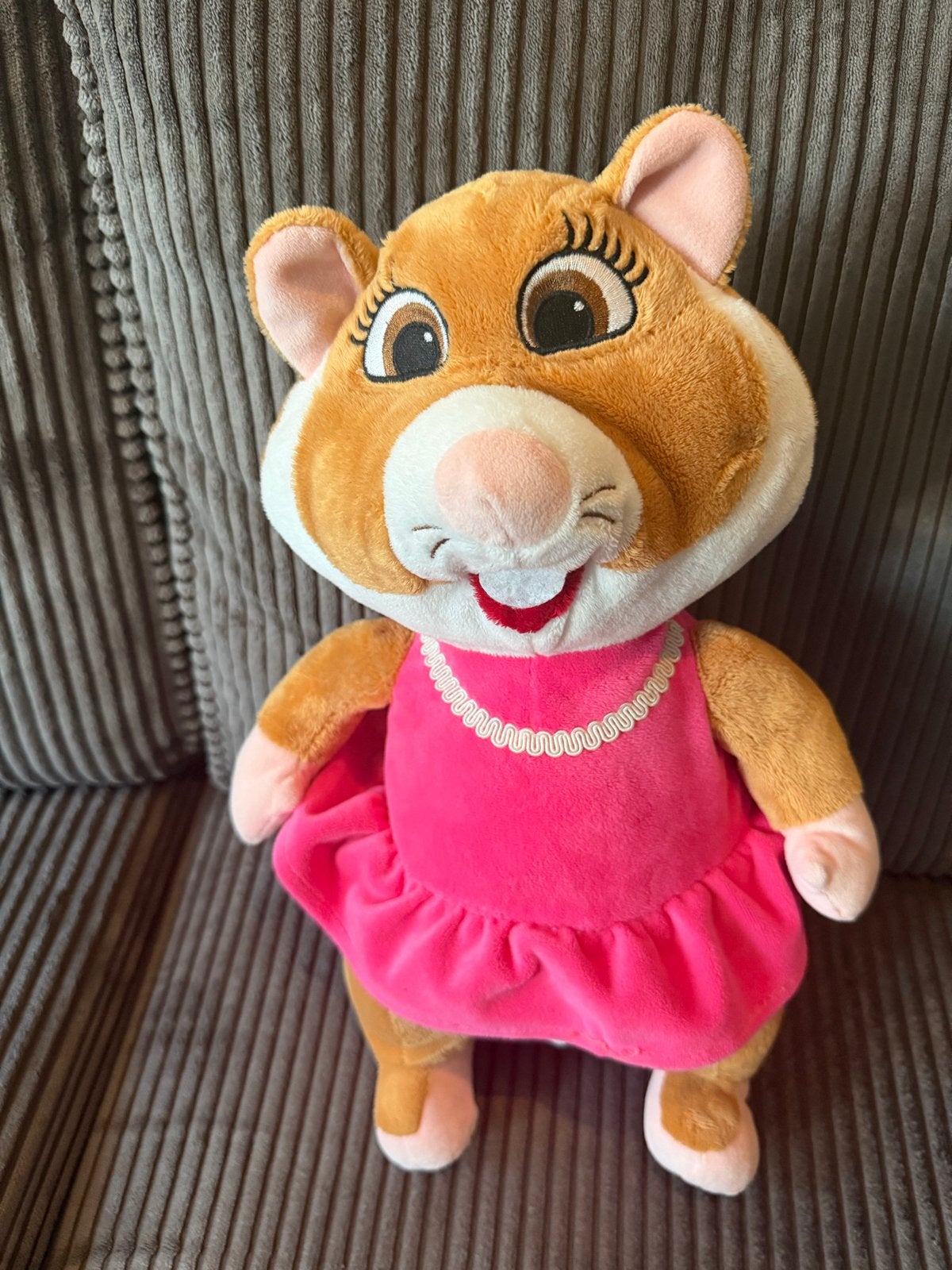 Leuke AH Hamster Groot met Roze Jurk, Kinderen en Baby's, Speelgoed | Knuffels en Pluche, Overige merken, Overige karakters, Hamster