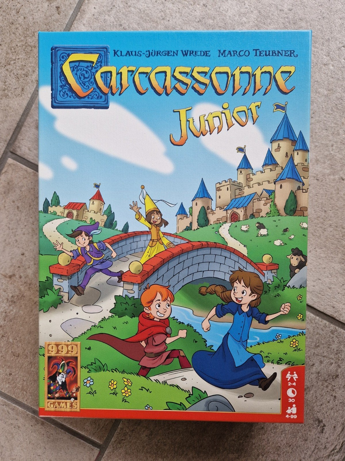 Carcassonne Junior & Poepspel - Nieuw en Zo goed als nieuw, Ophalen of Verzenden, Zo goed als nieuw