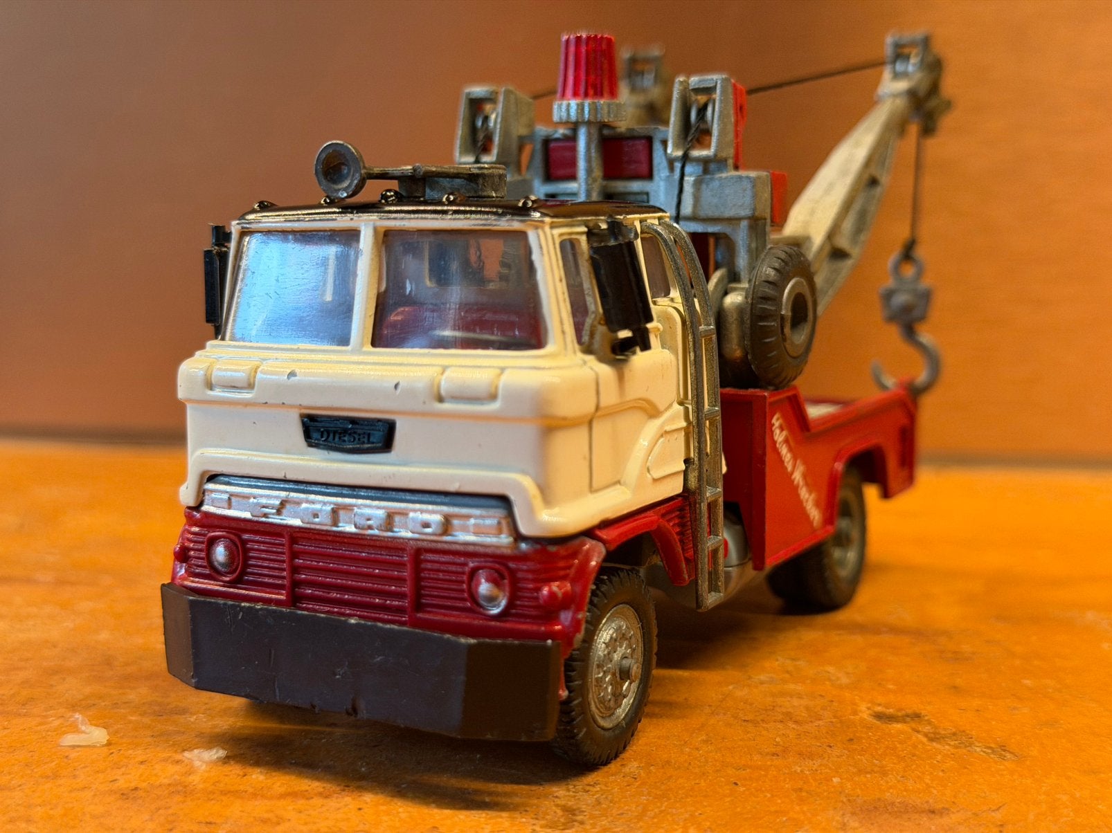 Originele vintage Corgi Major Toys Ford Holmes Wrecker, Ophalen of Verzenden, Gebruikt