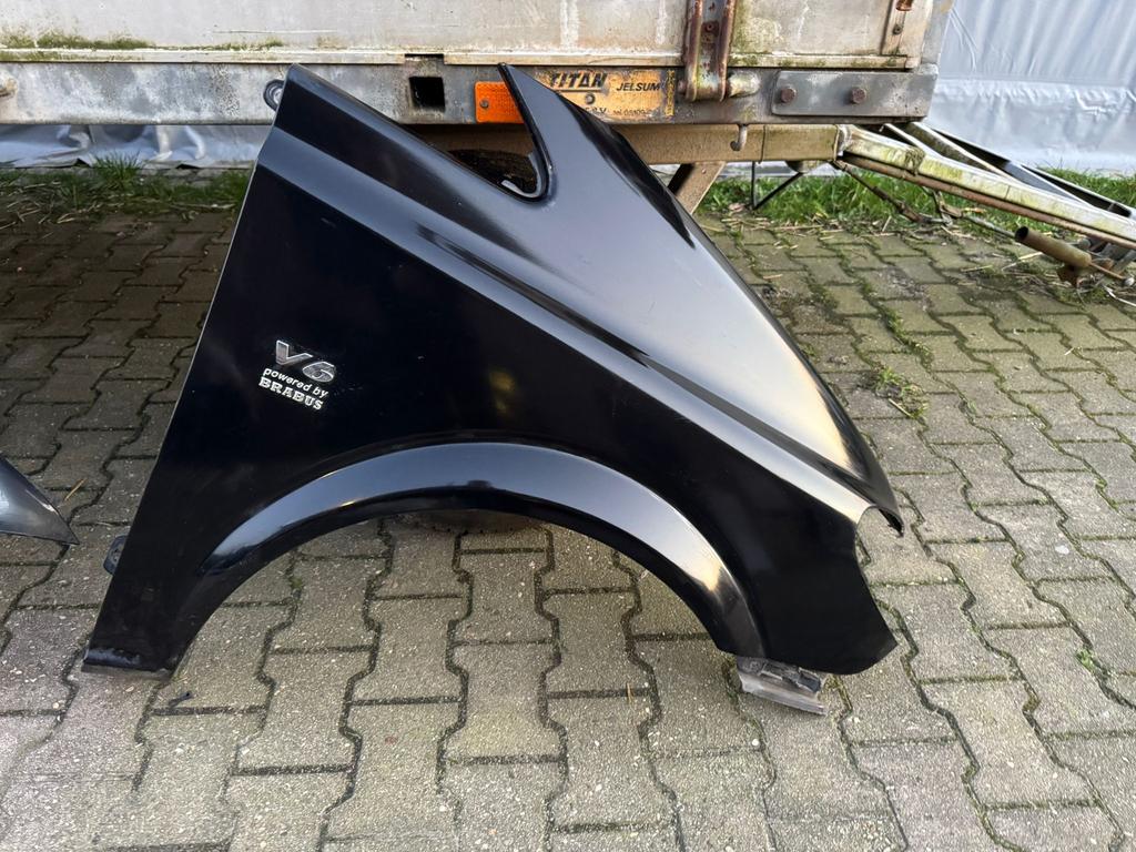 Spatbord Mercedes Viano 639 rechts voor, Gebruikt, Mercedes-Benz, Rechts, Ophalen of Verzenden