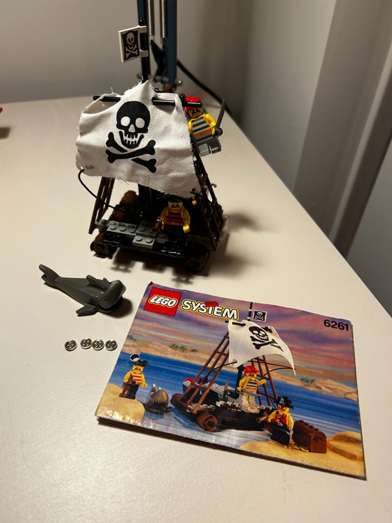 Lego 6261 Raft Raiders, Ophalen of Verzenden, Zo goed als nieuw