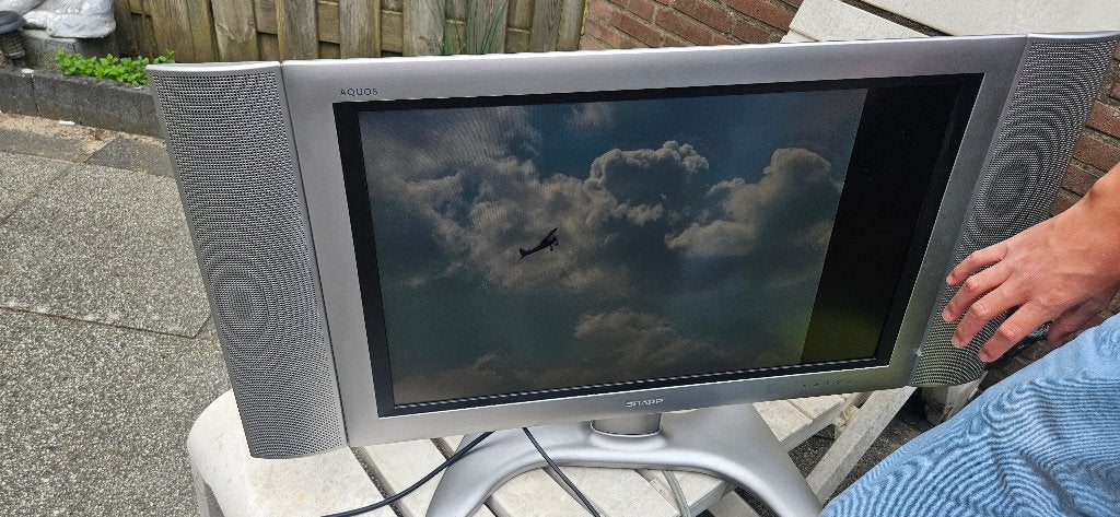 Sharp 30 Inch Scherm LC 30HV4E DVI Computer scherm, Computers en Software, Monitoren, Ophalen, Ingebouwde speakers, Gebruikt, Full HD