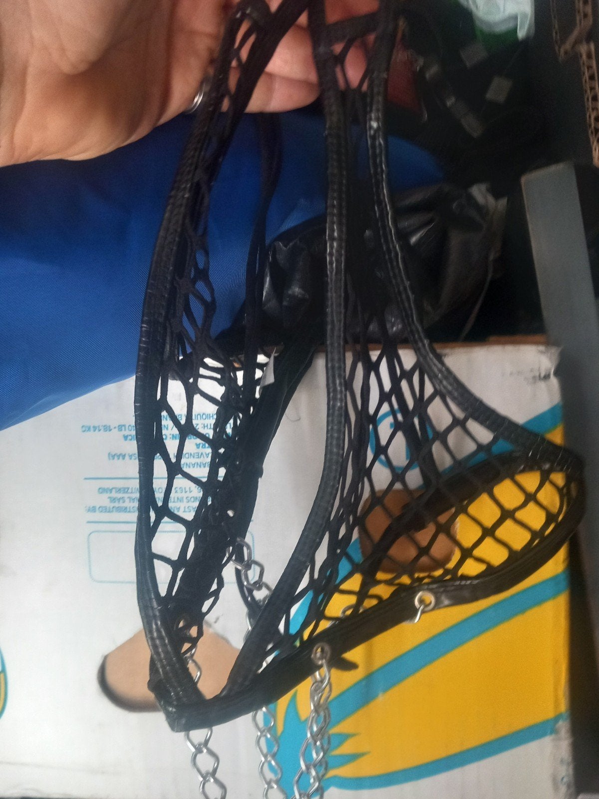Fishnet bh van christine le duc maat M, Kleding | Dames, Ophalen of Verzenden, Zwart, BH