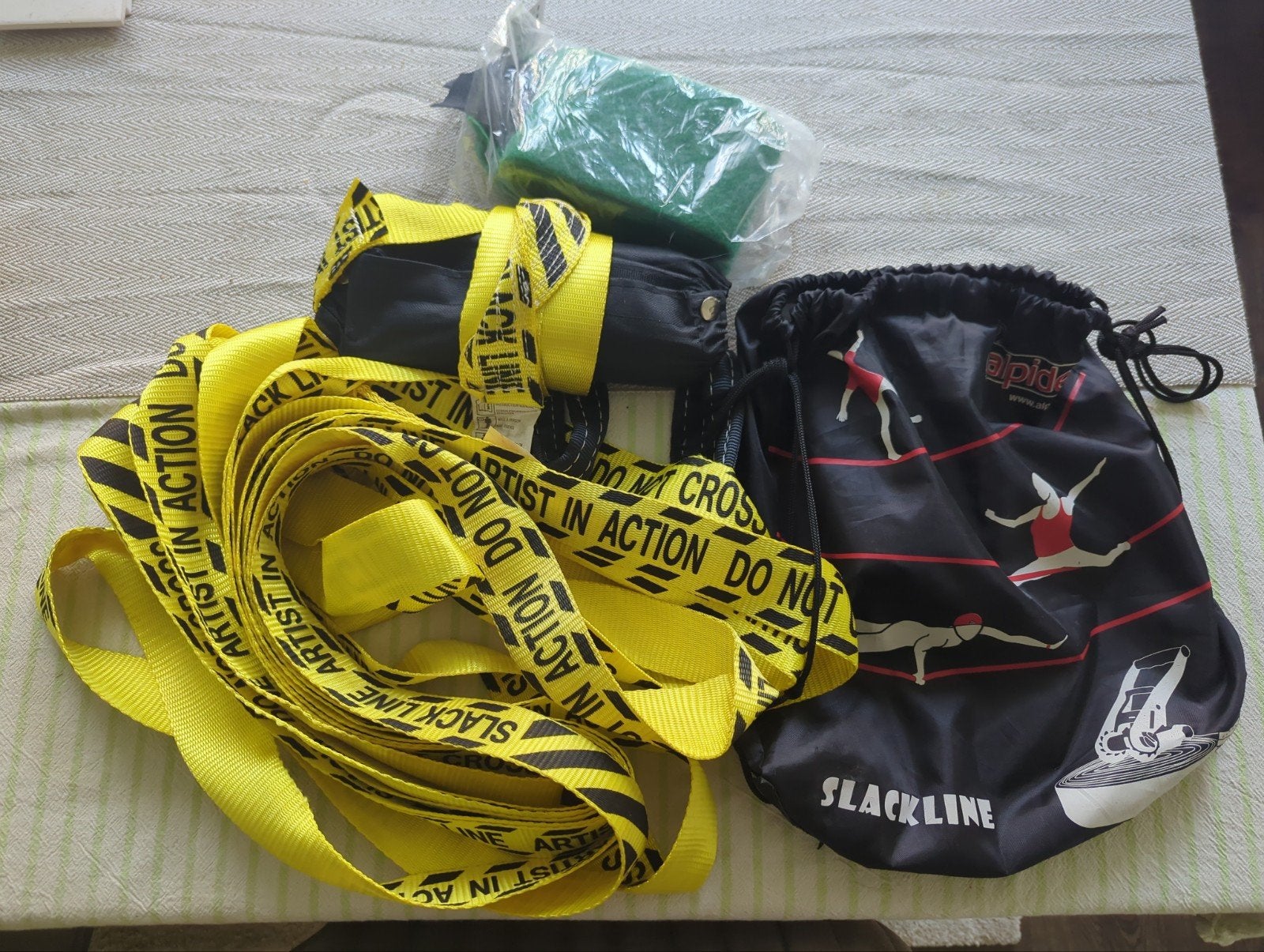Slackline set - compleet met tas, Ophalen, Nieuw