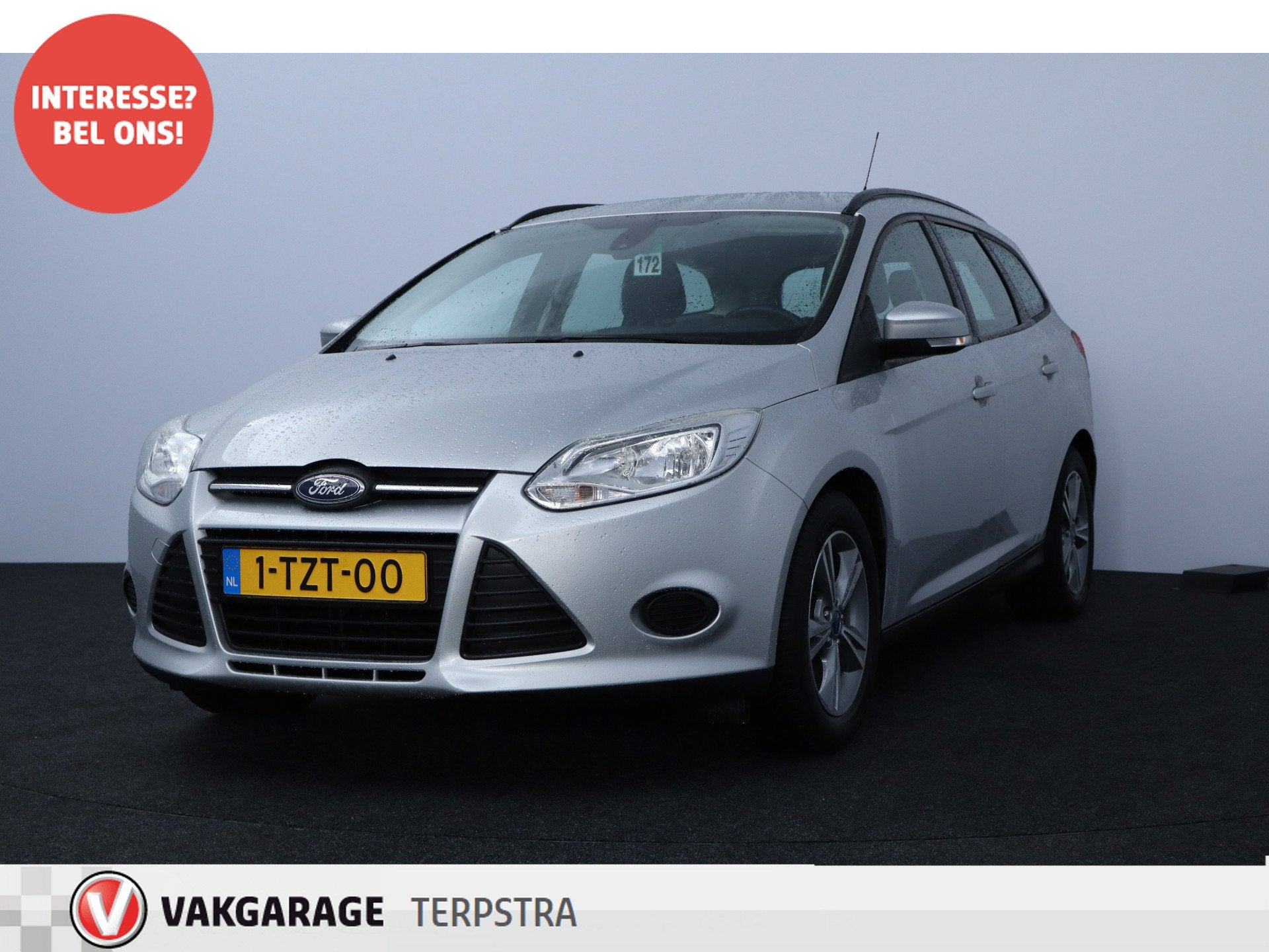 Ford FOCUS Wagon 1.0 EcoBoost Edition/ D-Riem verv: 141.000, Auto's, Euro 5, Gebruikt, Zwart, Bluetooth