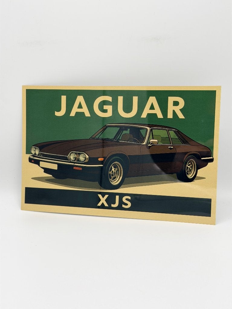 Jaguar XJS XJ-S bord | 20x30cm, Verzenden, Nieuw, Reclamebord