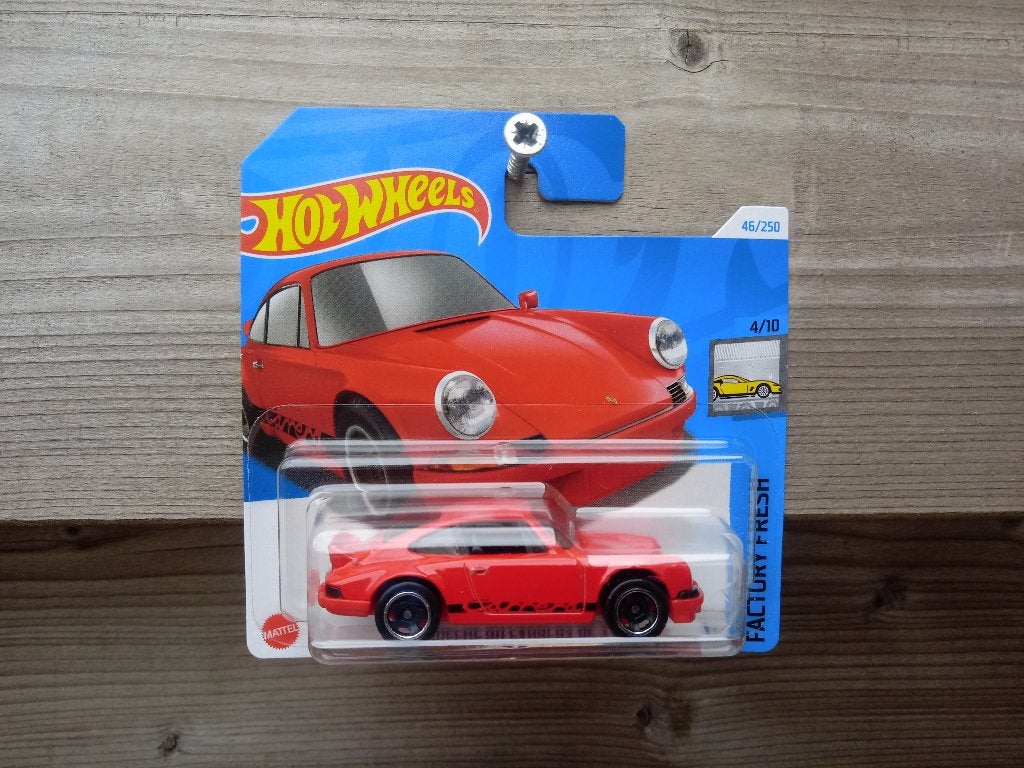Porsche 911 Carrera RS 2.7 Hotwheels, Ophalen, Nieuw, Auto