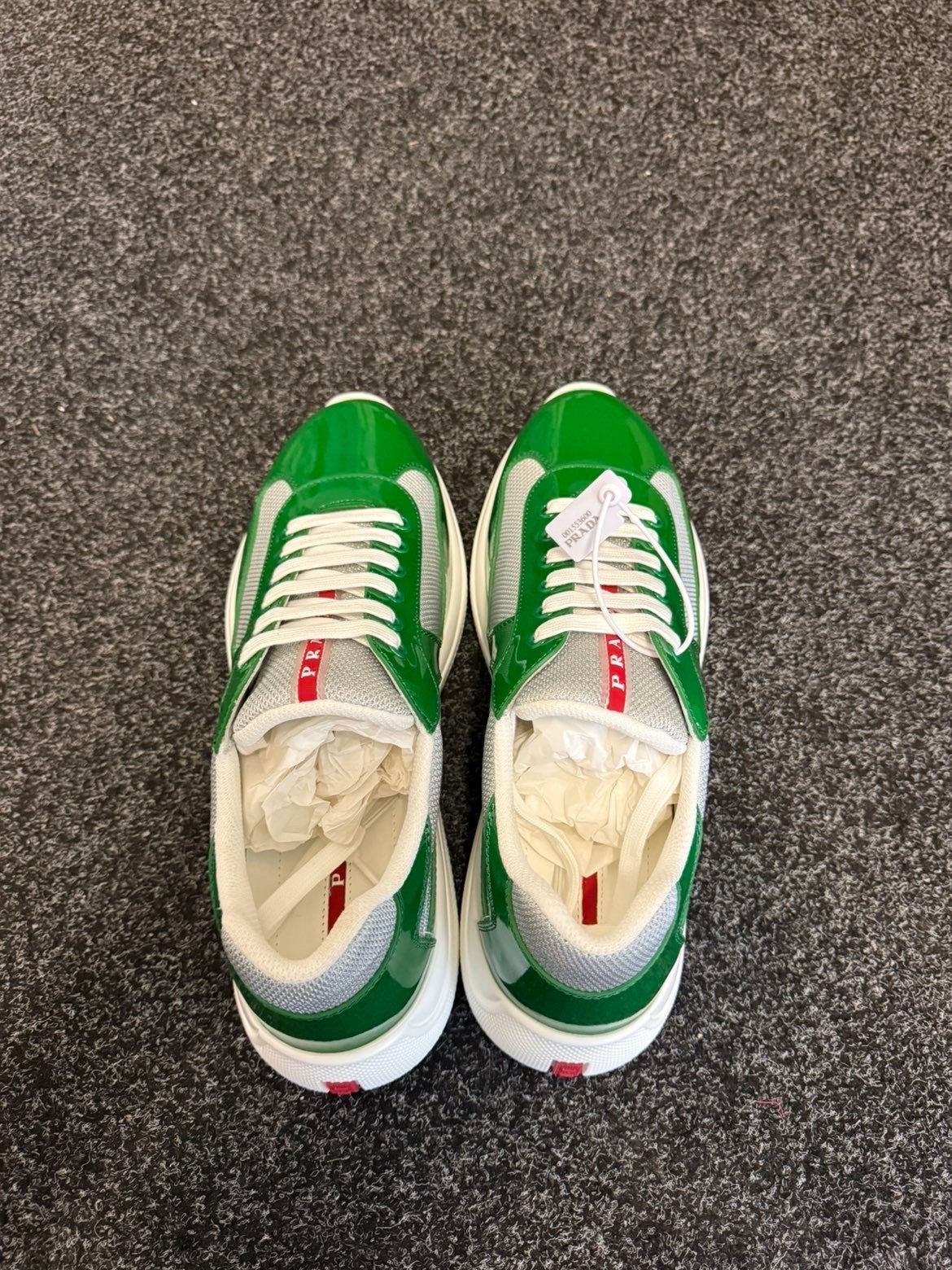 Prada Cups Sneakers Maat 44 met Doos, Ophalen of Verzenden, Nieuw, Overige kleuren, Sneakers of Gympen