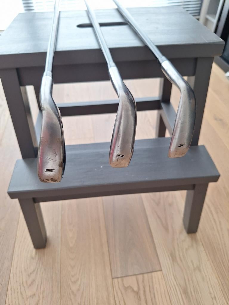 Spalding ijzers 5, 7 en 9 - Rechtshandig, Ophalen, Gebruikt, Set, Overige merken
