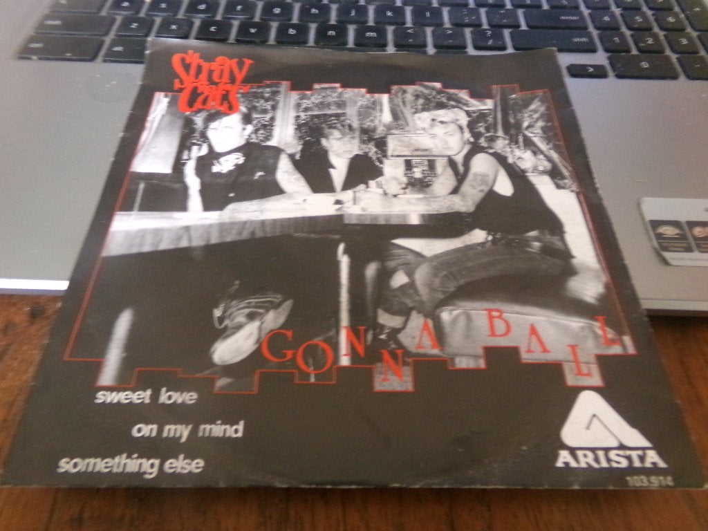 Stray Cats ‎– Gonna Ball / Sweet Love On My Mind - 1981, Ophalen of Verzenden, Gebruikt, Overige genres