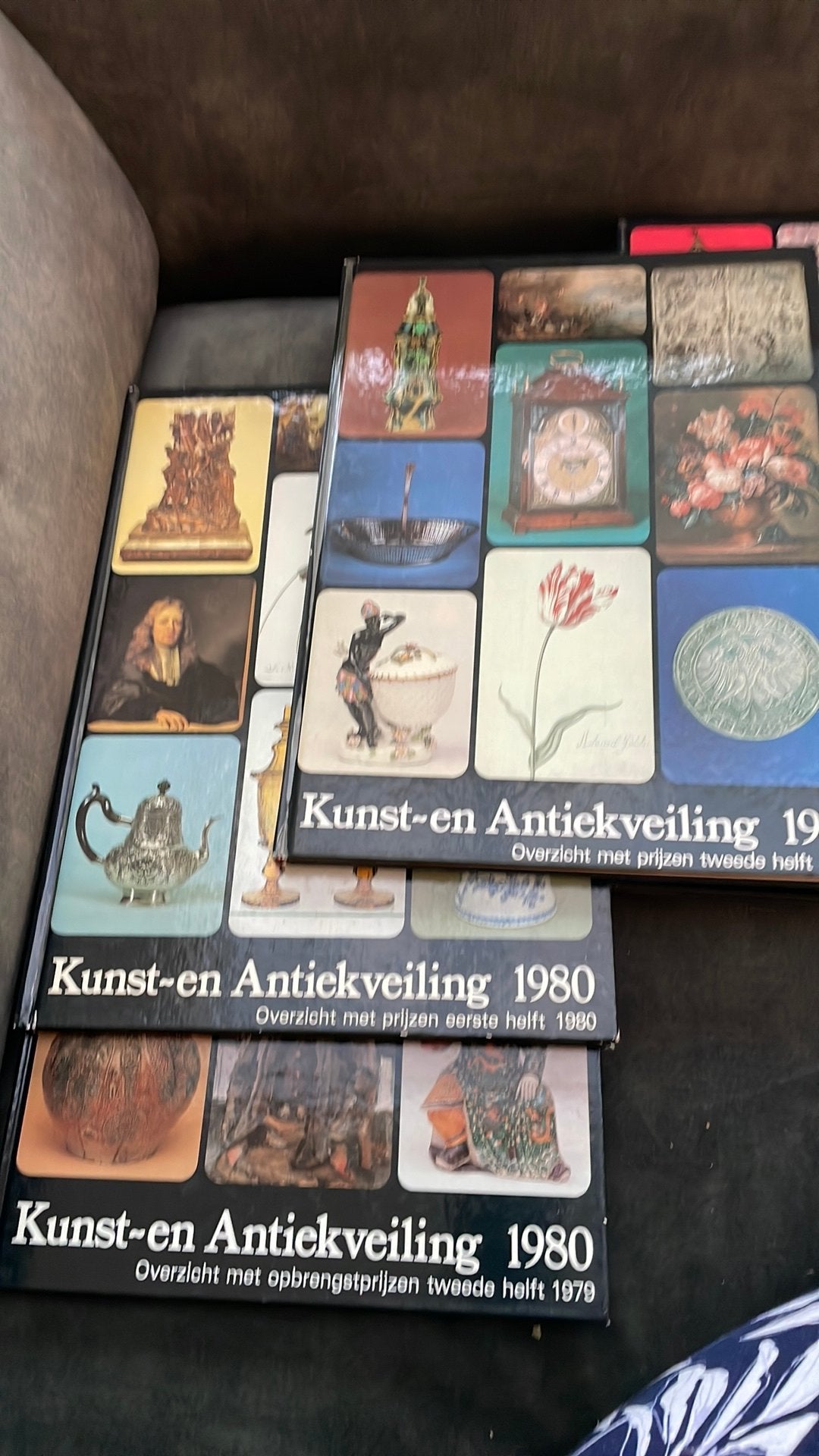 5x Kunst- en Antiekveiling 1979/1980, Ophalen of Verzenden, Zo goed als nieuw