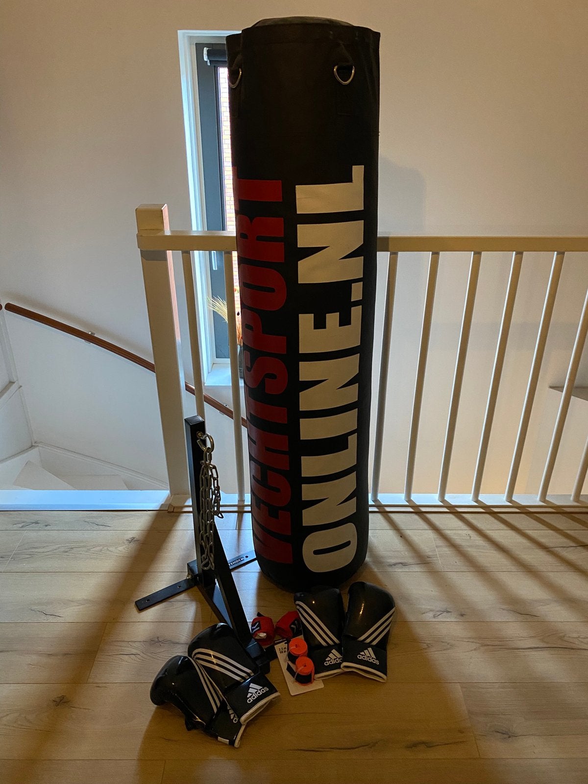 Bokszak 150cm, Ophalen, Zo goed als nieuw, Bokszak