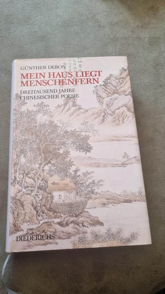 Mein Haus liegt menschenfern - Drie millennia Chinese poëzie, Ophalen of Verzenden, Zo goed als nieuw, Günther Debon, Eén auteur