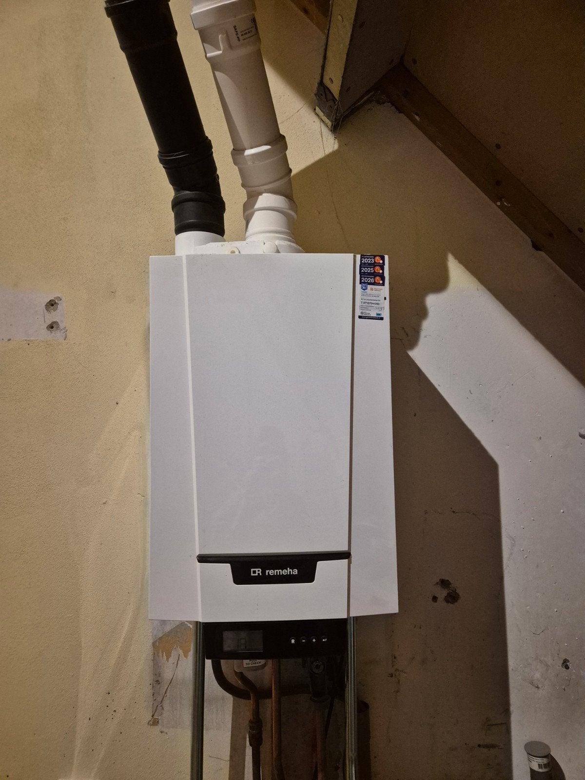 Remeha Tzerra Ace 28C CW4 CV-ketel, Ophalen, 30 tot 80 cm, Gebruikt, Cv-ketel of Combi-ketel