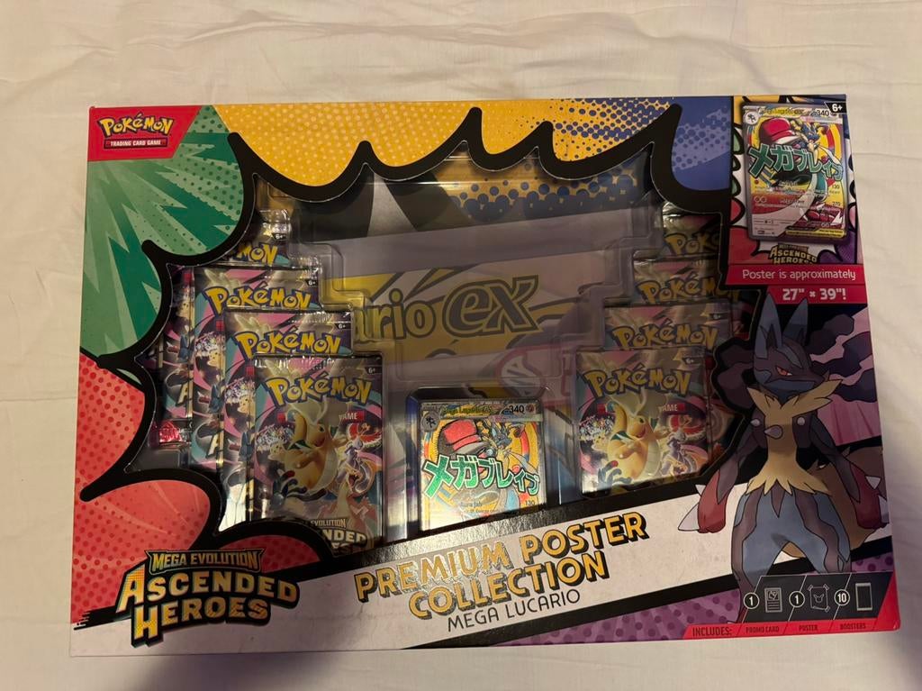 Pokémon TCG: Ascended Heroes Premium Poster Collection, Ophalen of Verzenden, Nieuw