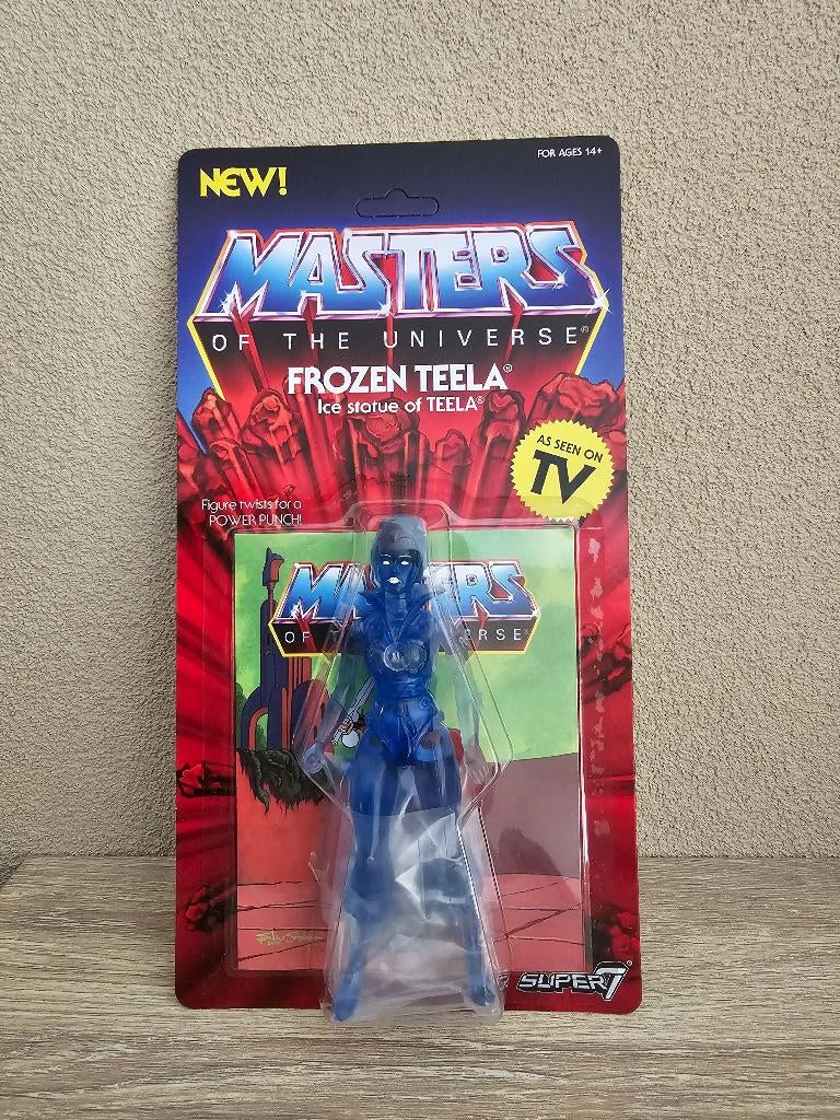 Frozen Teela - Masters of the Universe Super7, Verzamelen, Ophalen of Verzenden, Nieuw