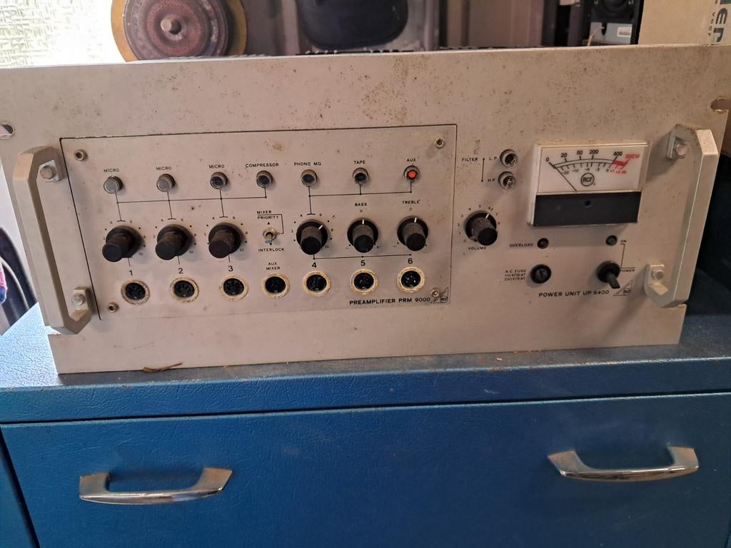 RCF versterker UP9400 100 volt, Ophalen, 100 watt of meer